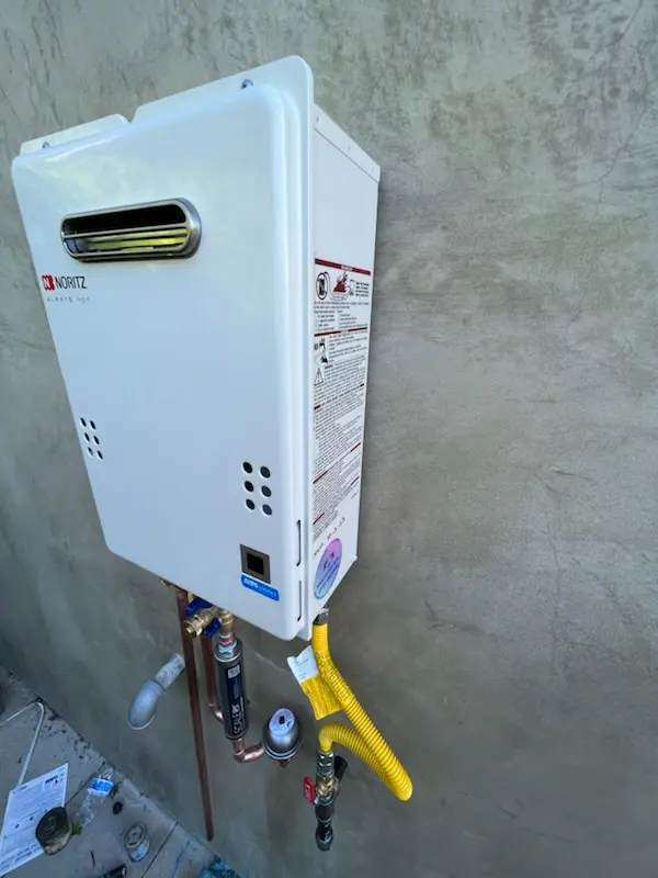 Tankless water heater installation for Amherst Gardens homes